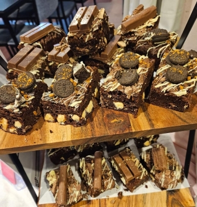 Triple Chocolate Brownies