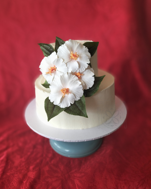 Hayley & Lafaele Wedding Cake