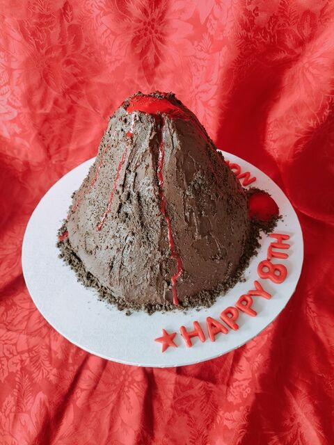 Volcano Cake